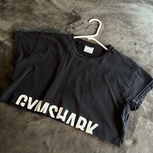 Gymshark crop tee - size small